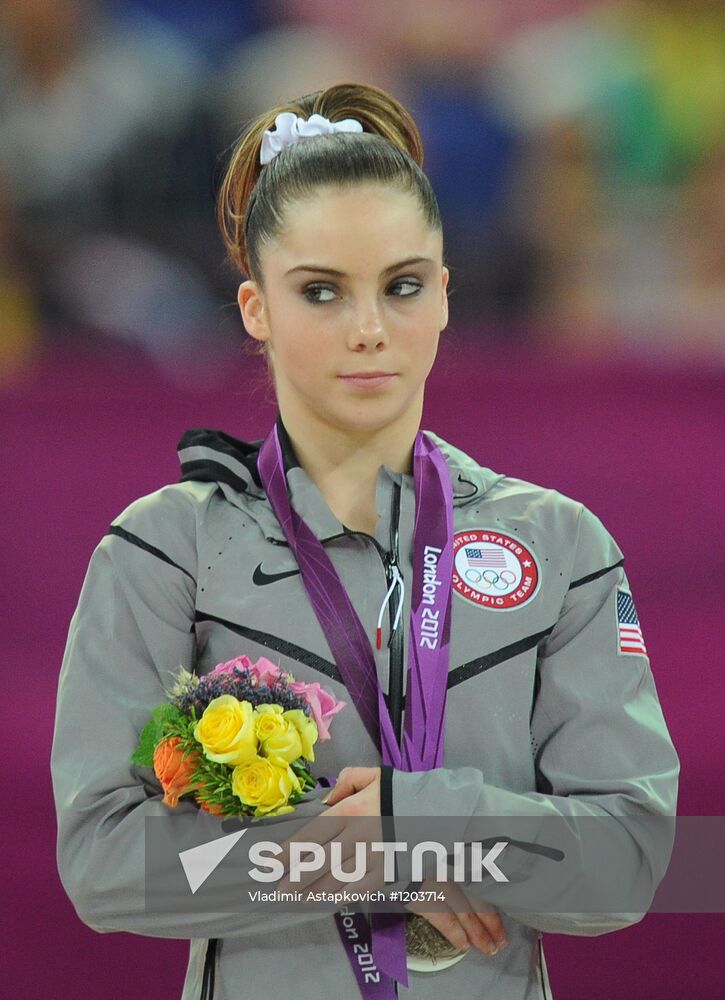 Olympics 2012 Women's Gymnastics. Vault