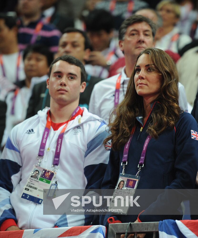 Olympics 2012 Women's Gymnastics. Vault