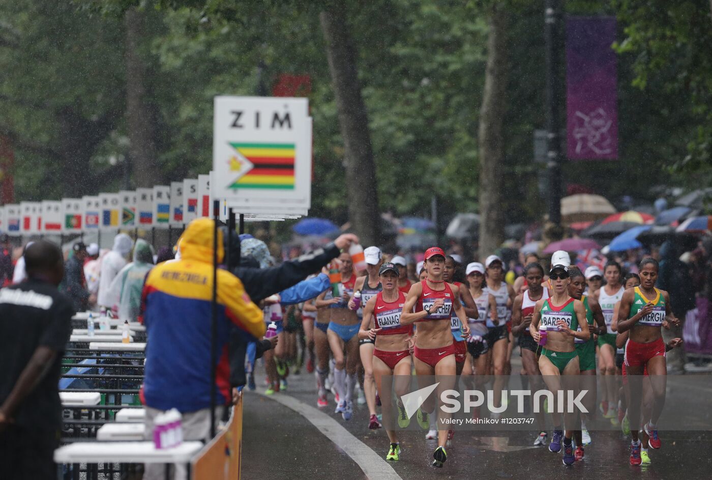 Olympics 2012 Athletics. Women's Marathon