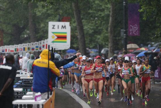 Olympics 2012 Athletics. Women's Marathon