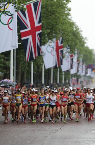 Olympics 2012 Athletics. Women's Marathon