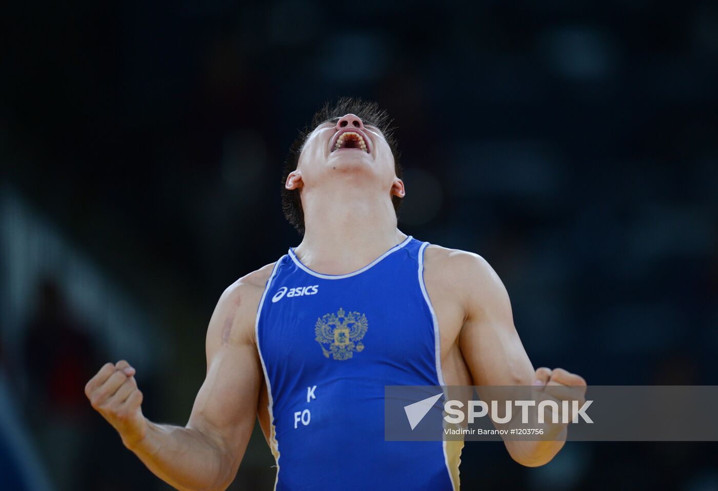 2012 Olympics. Greco-Roman wrestling. Day one