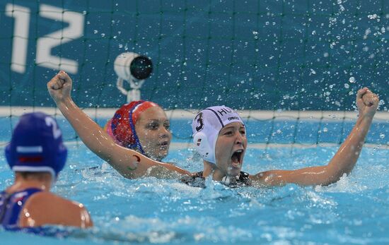 London 2012 Olympics. Water polo. Hungary vs. Russia