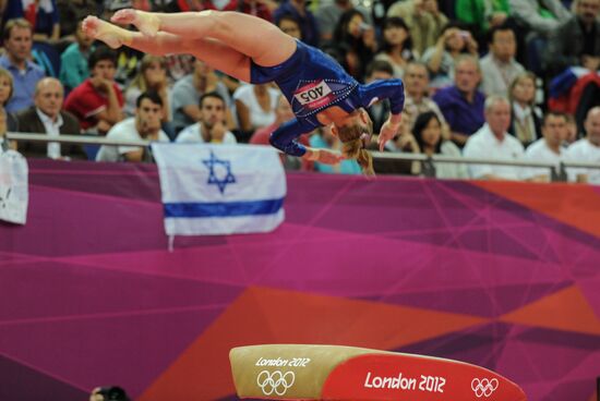 2012 Olympics. Women's Gymnastics. Vault