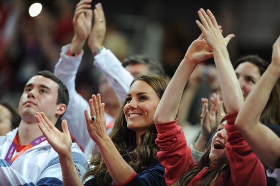 2012 Olympics. Women's Gymnastics. Vault