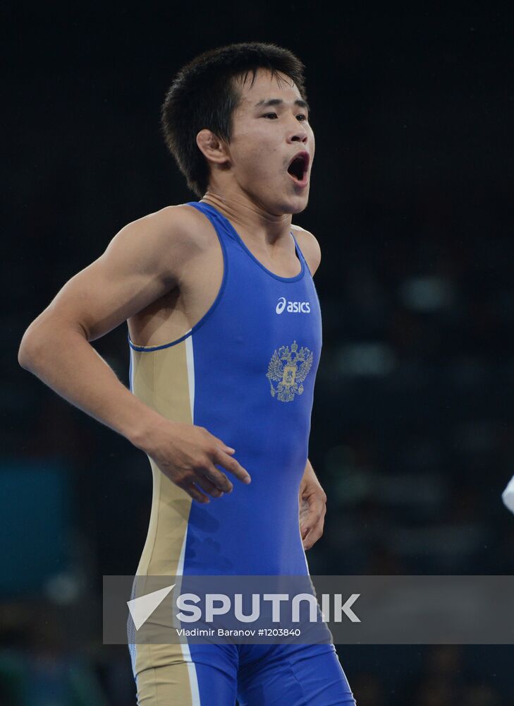 2012 Olympics. Greco-Roman wrestling. Day one