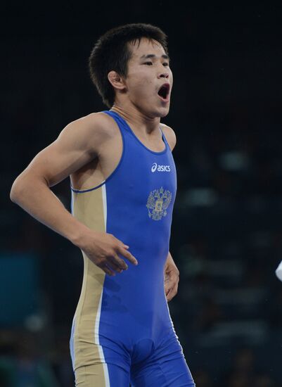 2012 Olympics. Greco-Roman wrestling. Day one