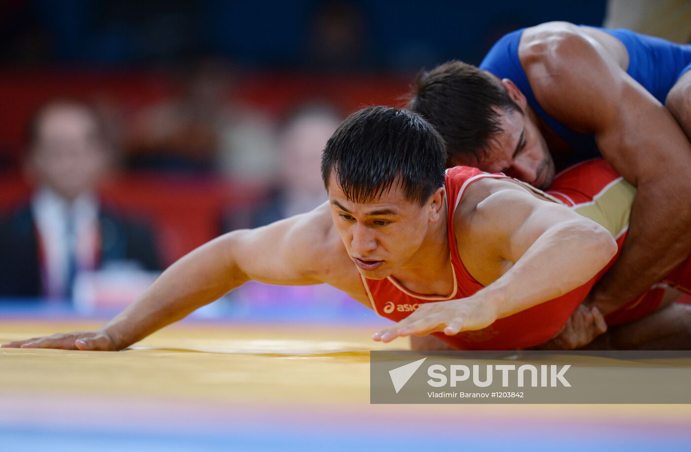 2012 Olympics. Greco-Roman wrestling. Day one