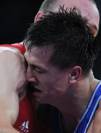 2012 Olympics. Greco-Roman wrestling. Day one