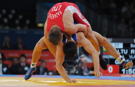 2012 Olympics. Greco-Roman wrestling. Day one