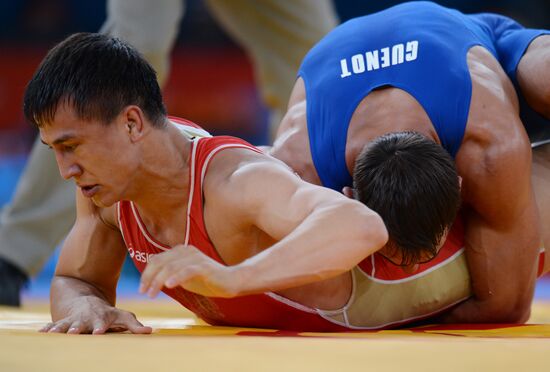 2012 Olympics. Greco-Roman wrestling. Day one
