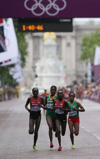 Olympics 2012 Athletics. Women's Marathon