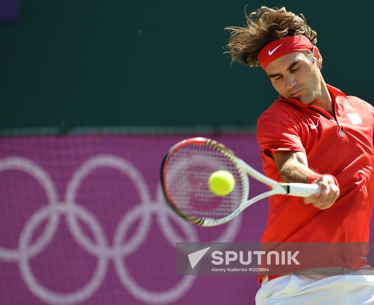 London 2012 Olympics. Tennis. Day 9