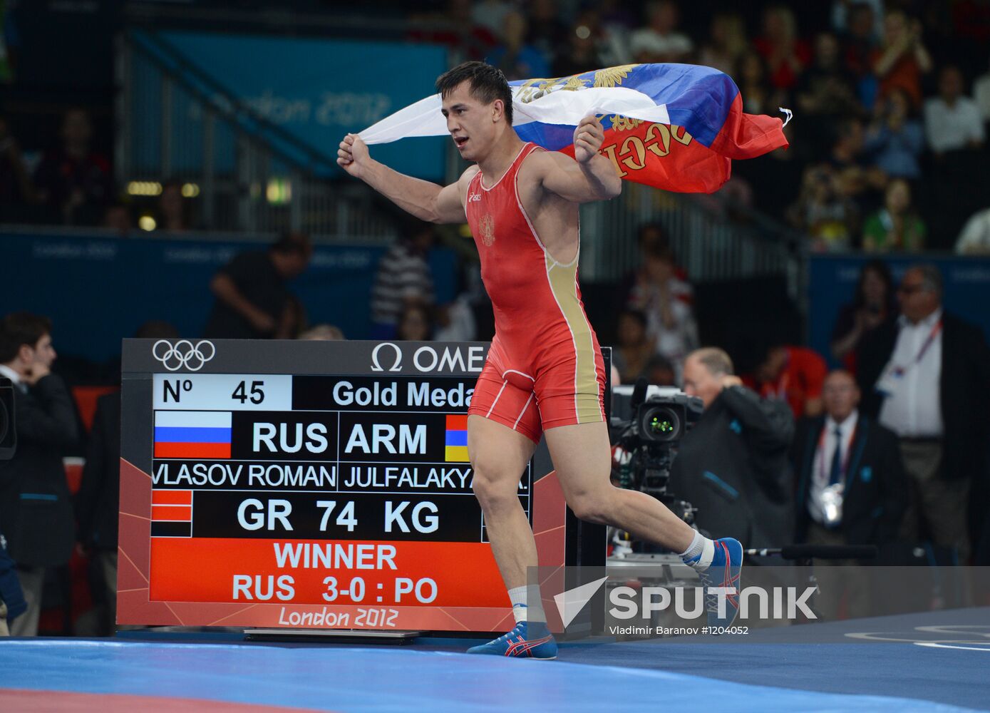 Olympics 2012 Greco-Roman wrestling. Day One