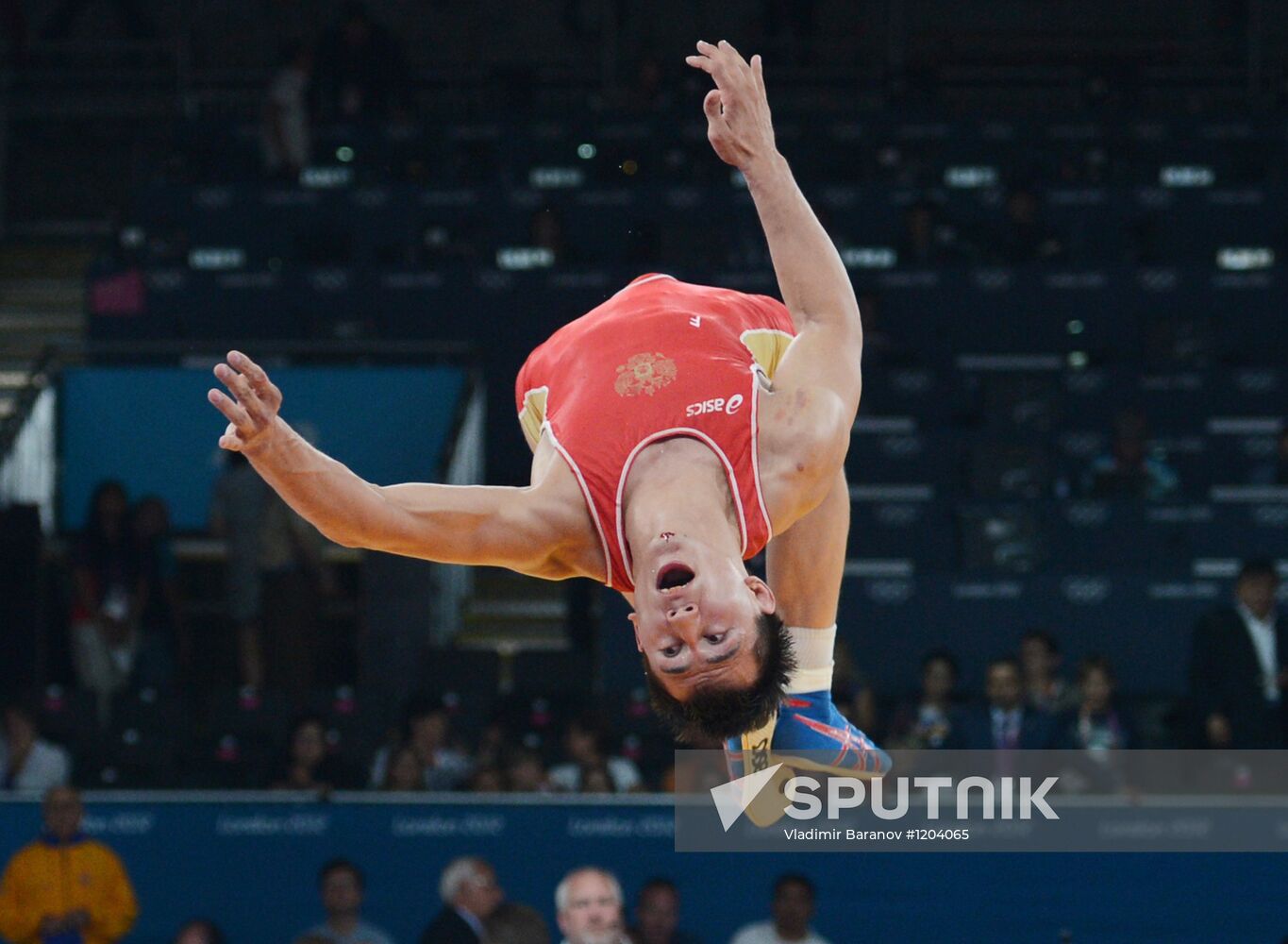 Olympics 2012 Greco-Roman wrestling. Day One