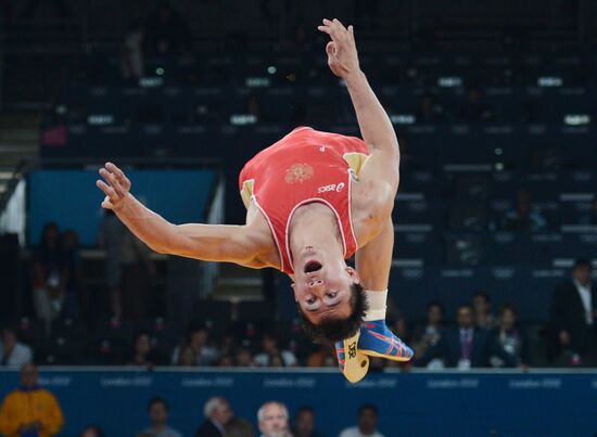 Olympics 2012 Greco-Roman wrestling. Day One