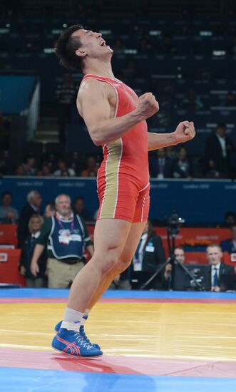 Olympics 2012 Greco-Roman wrestling. Day One