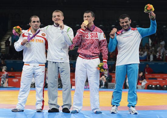 2012 Olympics. Greco-Roman wrestling. Day one
