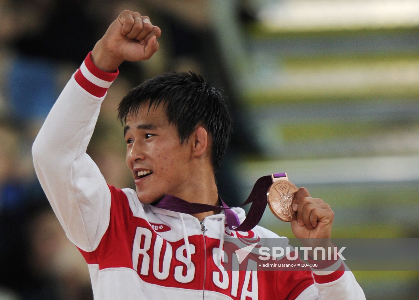 2012 Summer Olympics. Greco-Roman wrestling. Day 1