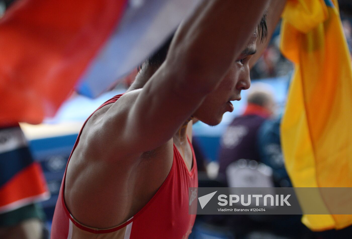 Olympics 2012 Greco-Roman wrestling. Day One