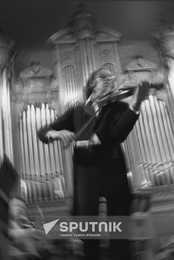 Violinist Gidon Kremer