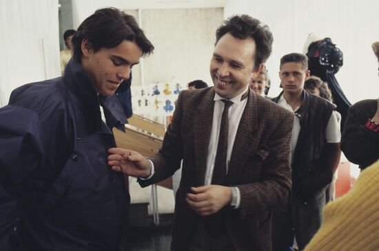 Fashion designer Vyacheslav Zaitsev