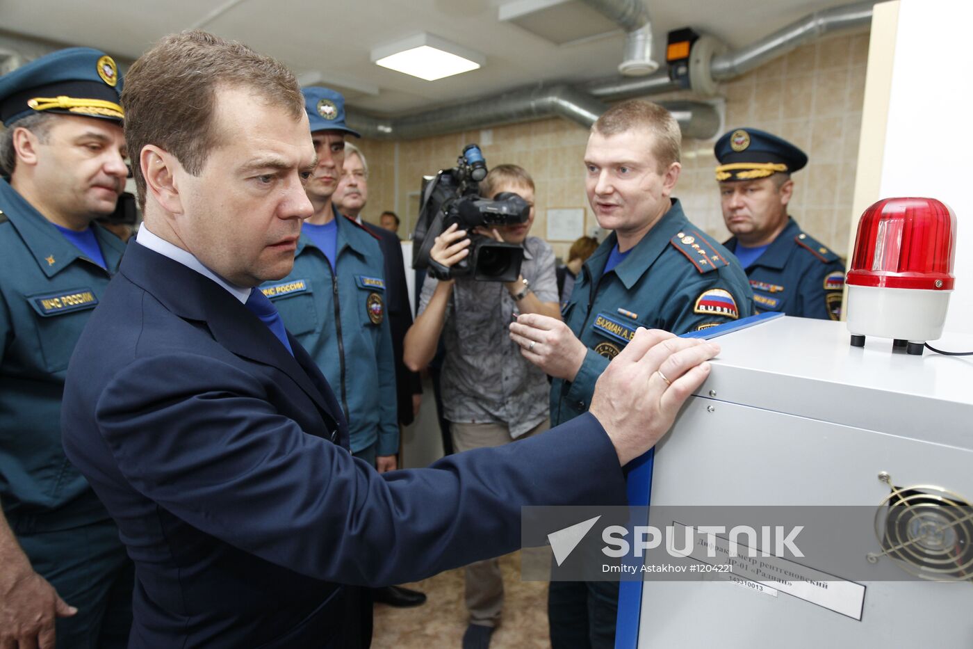 D.Medvedev's working visit to Siberian Federal District. Tomsk