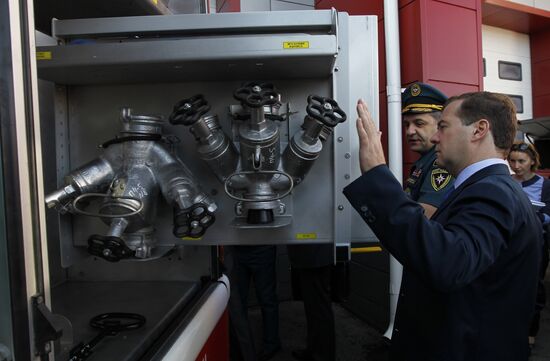 D.Medvedev's working visit to Siberian Federal District. Tomsk