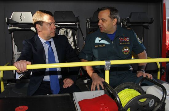 D.Medvedev's working visit to Siberian Federal District. Tomsk