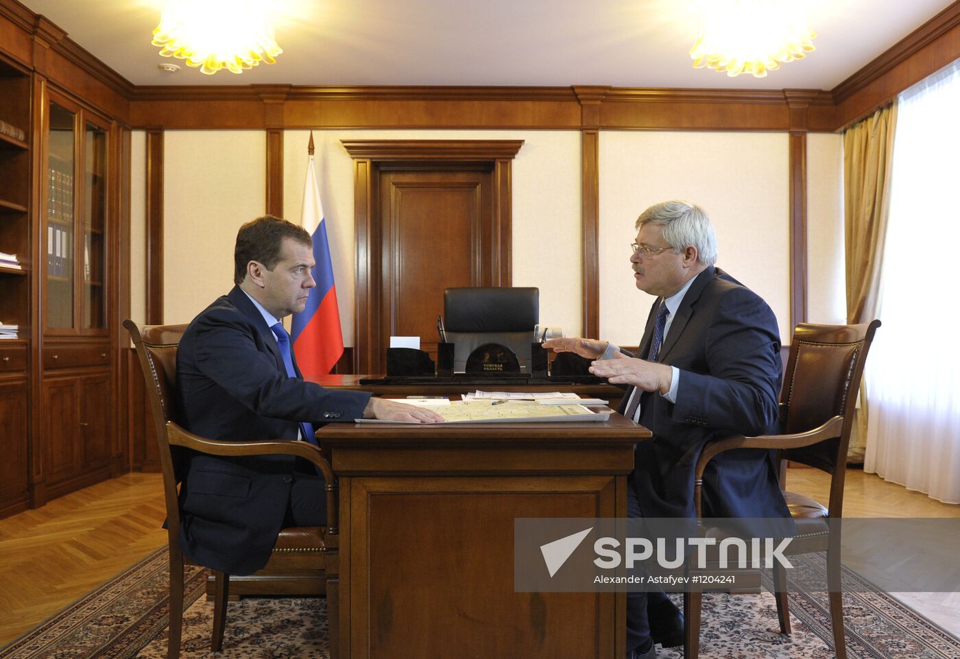D.Medvedev's working visit to Siberian Federal District. Tomsk