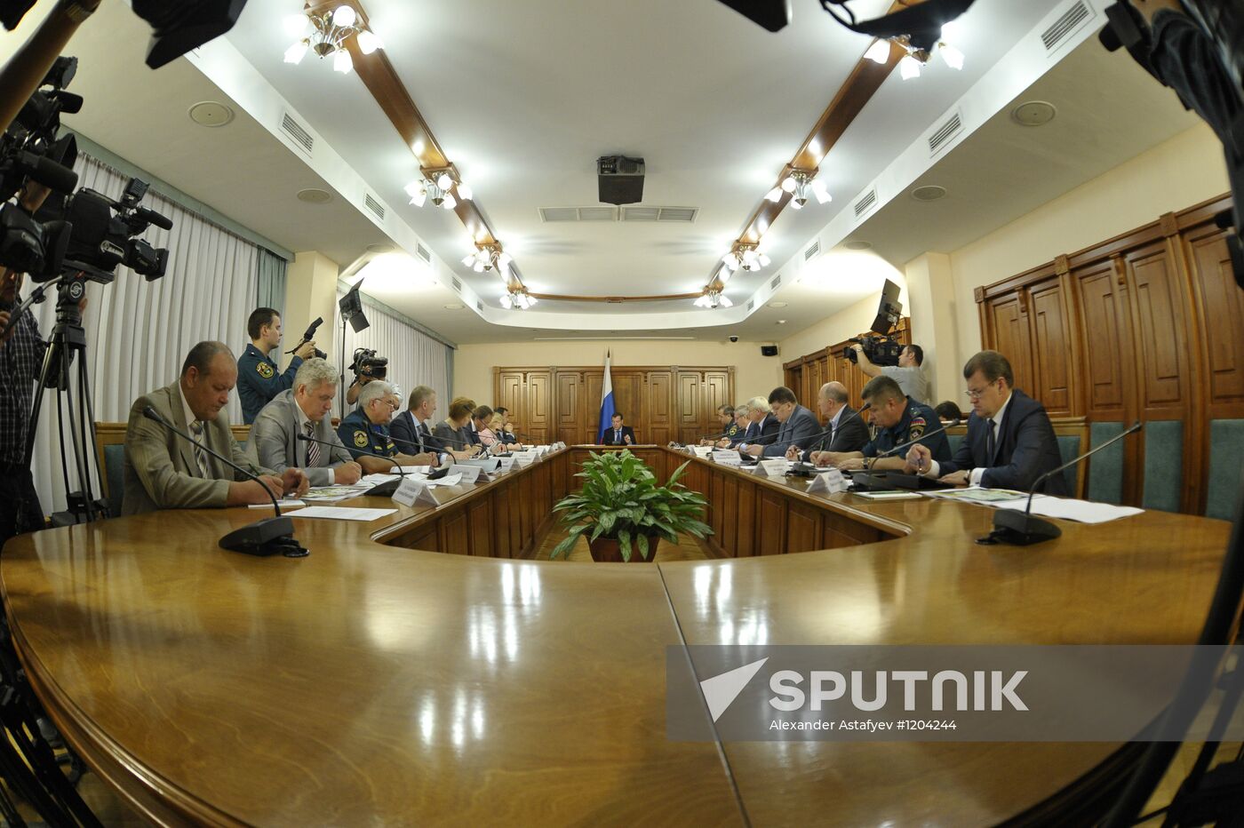 D.Medvedev's working visit to Siberian Federal District. Tomsk