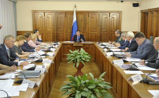 D.Medvedev's working visit to Siberian Federal District. Tomsk