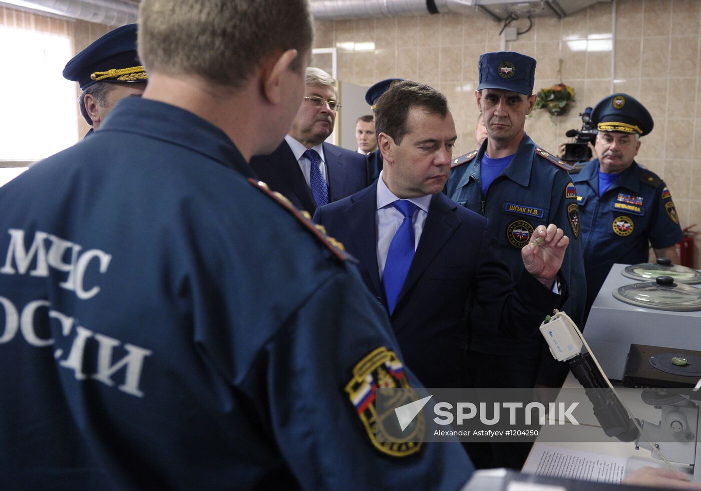 D.Medvedev's working visit to Siberian Federal District. Tomsk