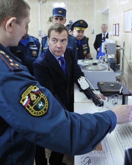 D.Medvedev's working visit to Siberian Federal District. Tomsk