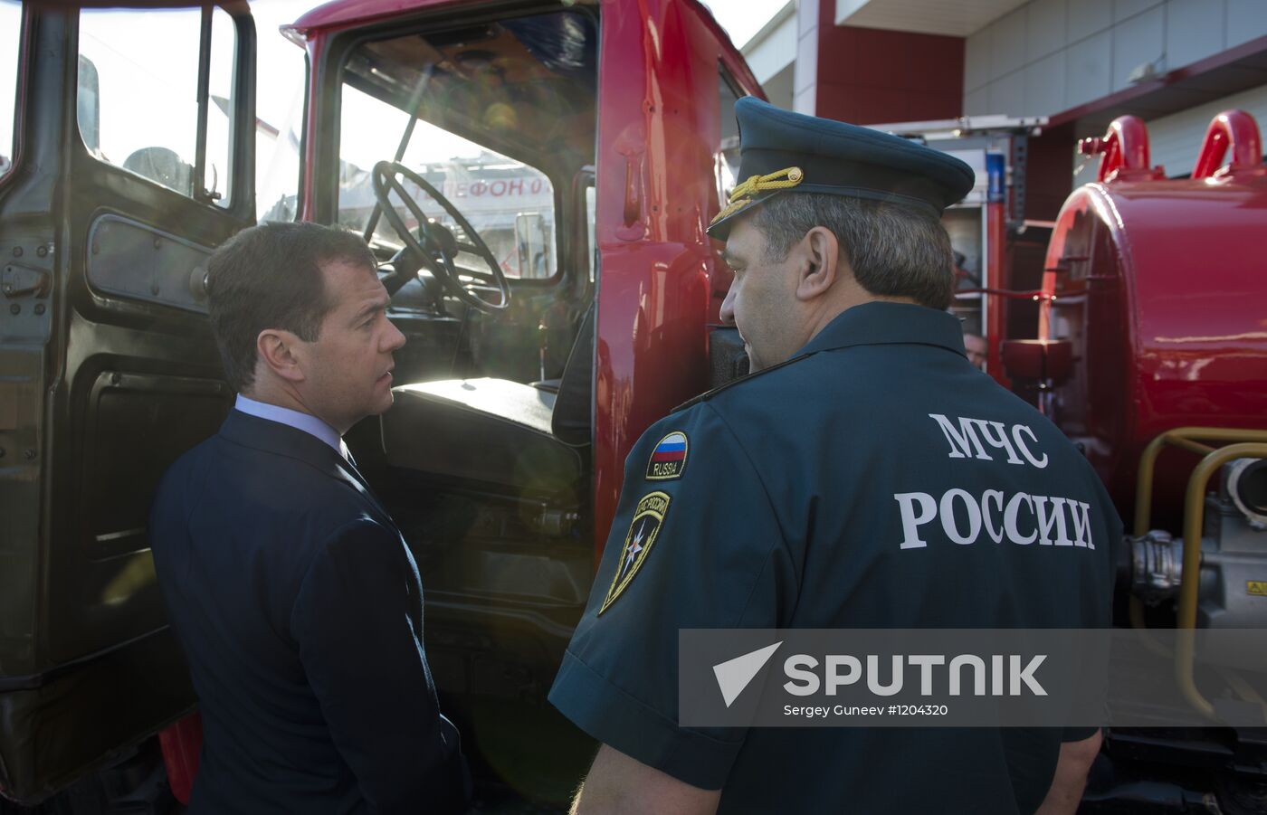 D.Medvedev's working visit to Siberian Federal District. Tomsk