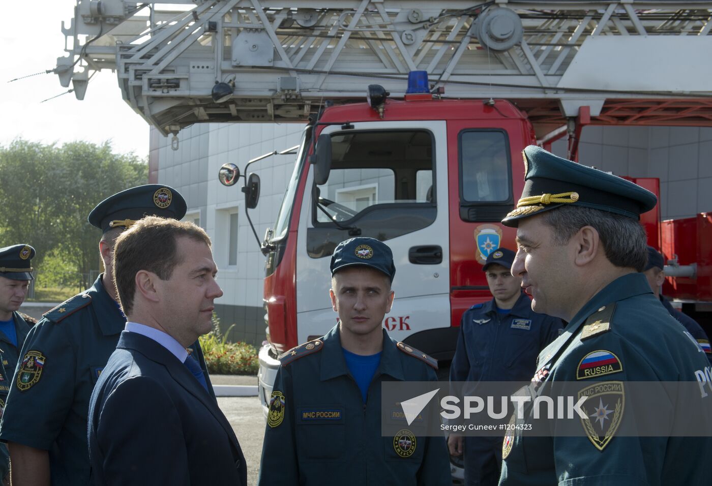 D.Medvedev's working visit to Siberian Federal District. Tomsk