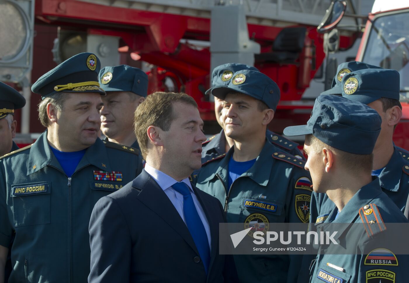D.Medvedev's working visit to Siberian Federal District. Tomsk