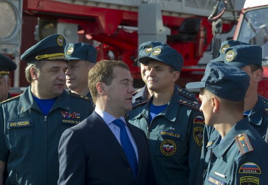 D.Medvedev's working visit to Siberian Federal District. Tomsk