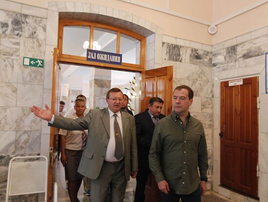 Dmitry Medvedev on working visit to Siberia. Day Two