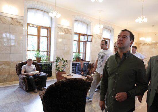 Dmitry Medvedev on working visit to Siberia. Day Two