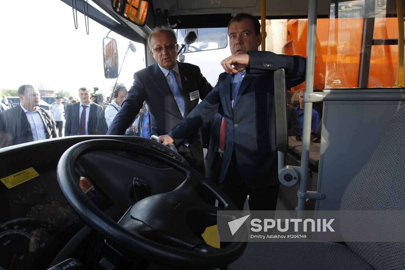 Dmitry Medvedev's working visit to Siberia. Day two