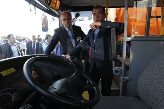 Dmitry Medvedev's working visit to Siberia. Day two