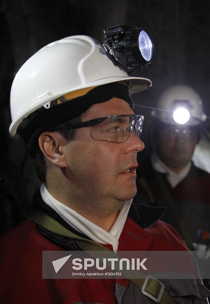 Dmitry Medvedev's working visit to Siberia. Day two