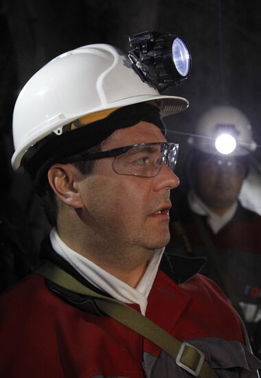 Dmitry Medvedev's working visit to Siberia. Day two