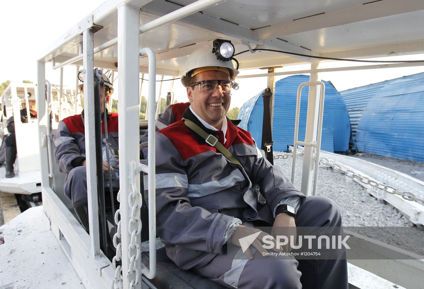 Dmitry Medvedev's working visit to Siberia. Day two