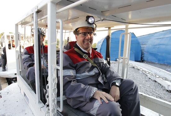 Dmitry Medvedev's working visit to Siberia. Day two