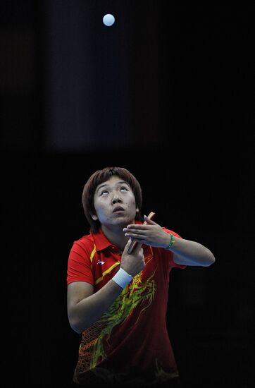 2012 Olympics. Table Tennis. Women's Team semifinal