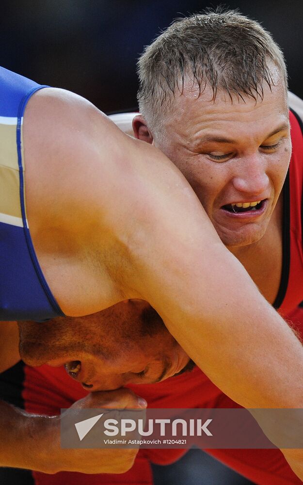 2012 Summer Olympics. Greco-Roman wrestling. Day 2
