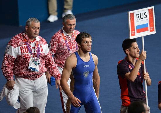 2012 Olympics. Greco-Roman wrestling. Day Two