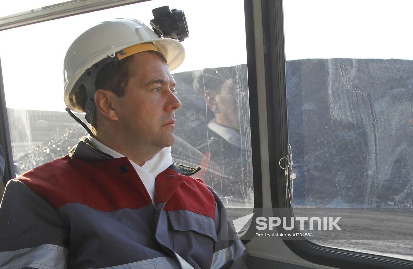 Dmitry Medvedev's working visit to Siberia. Kuznetsk basin